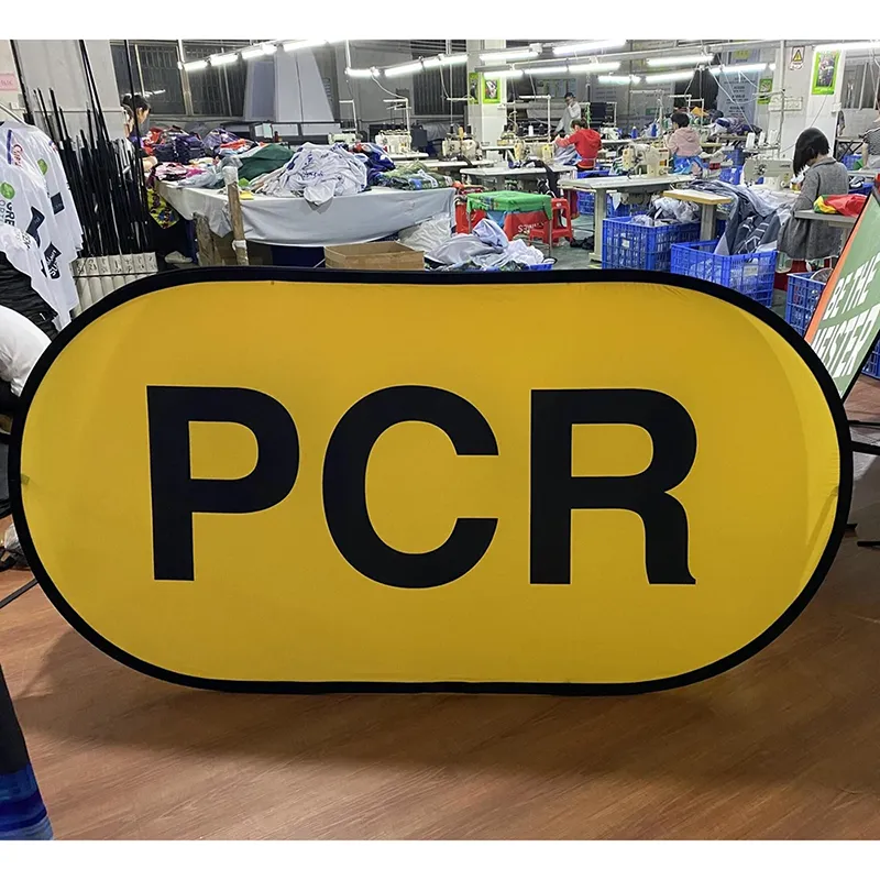 Üfüqi pop up pankart