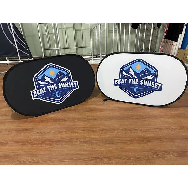 Horizontal Pop Up Banner